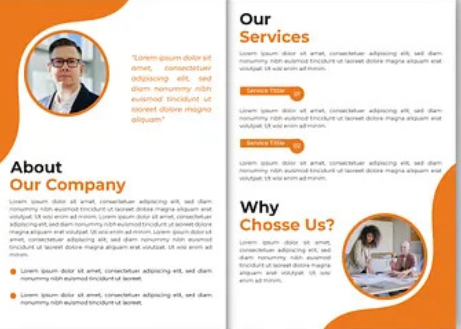 Half Fold Brochure - Image 2